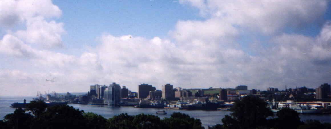 Harborfront with Citadel Hill backdrop, Halifax